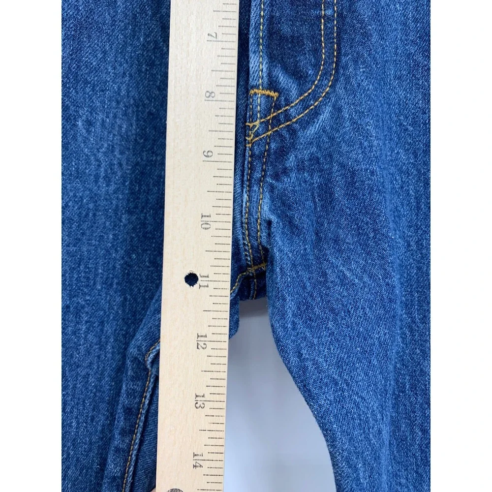 Vintage Levis 501 Jeans Mens 32x34 Blue Straight Leg Button Fly 90s Denim